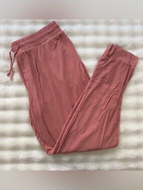 Little Sleepies Ribbed Bamboo Jogger Pajama Pants Size Medium